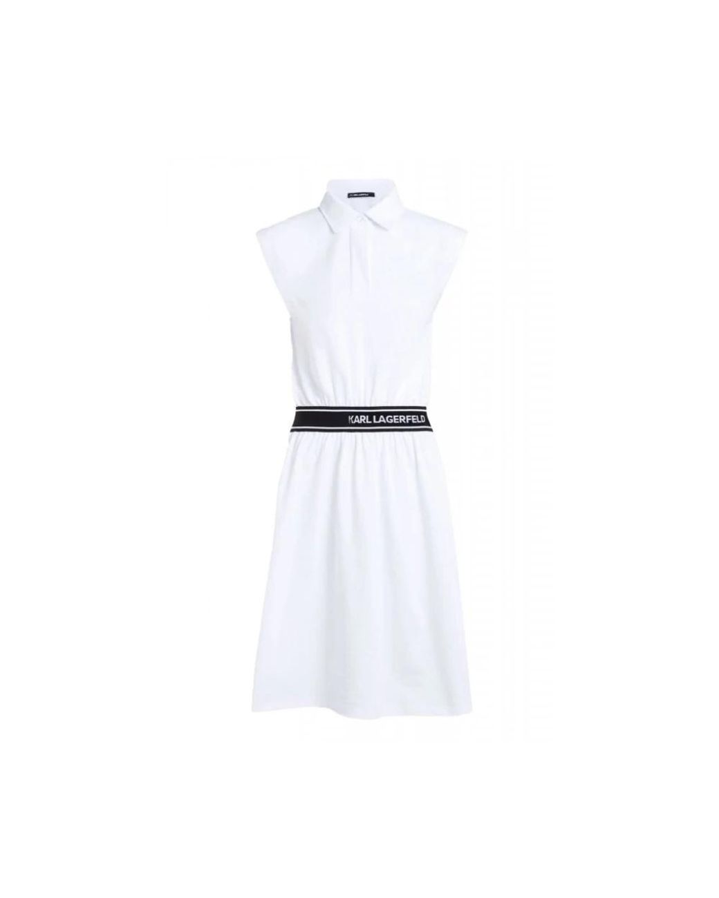 Karl Lagerfeld White Short Dresses