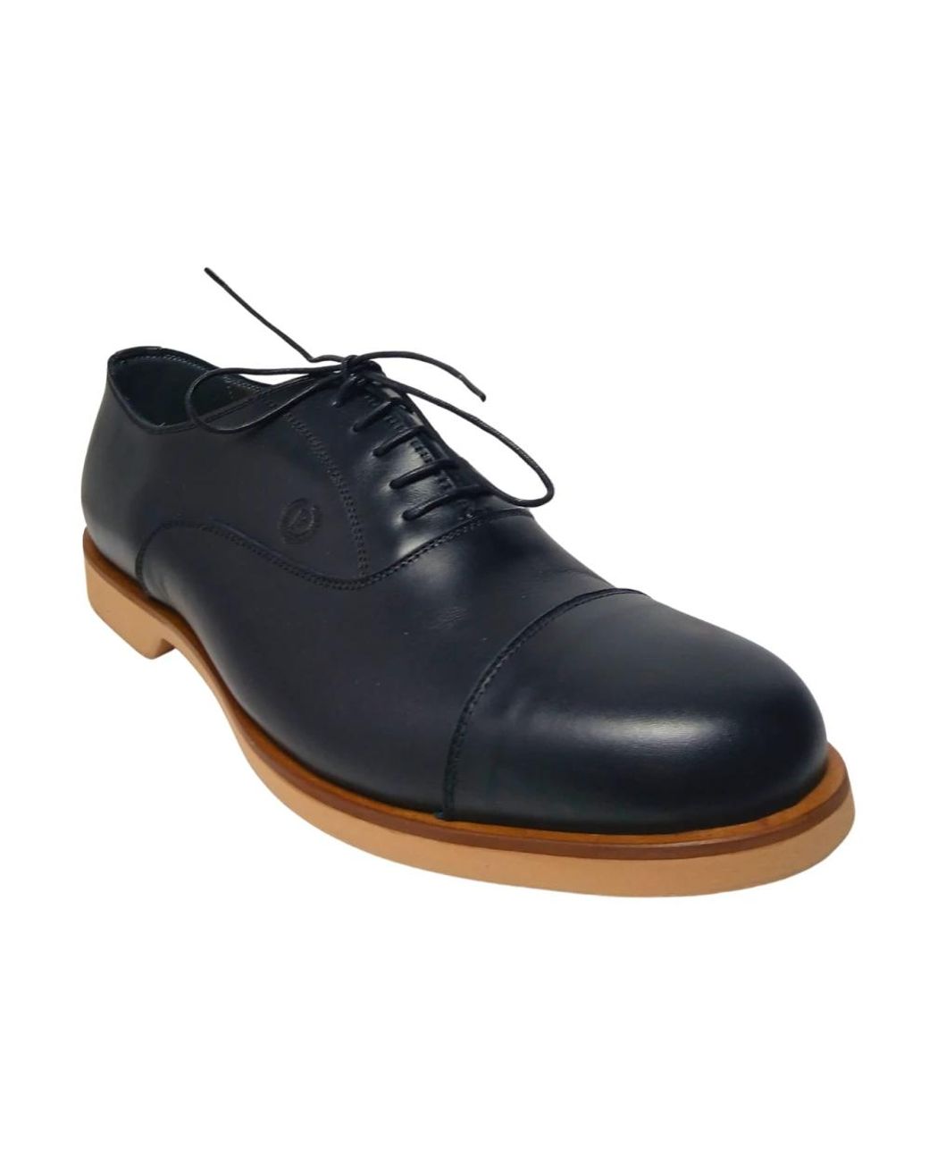 Pollini Blue Laced Shoes for men