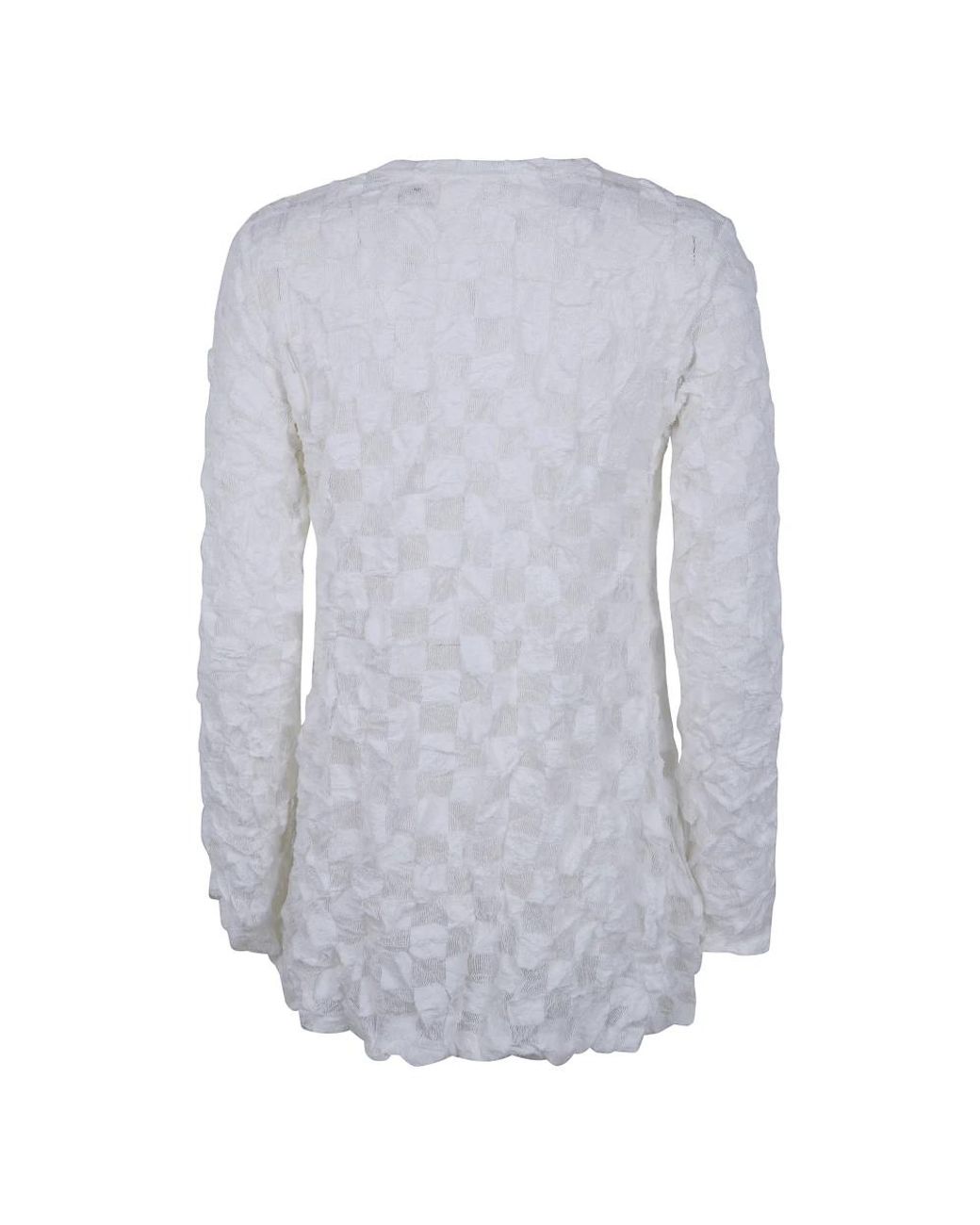 Round-Neck Knitwear Comme des Garçons de color Blue