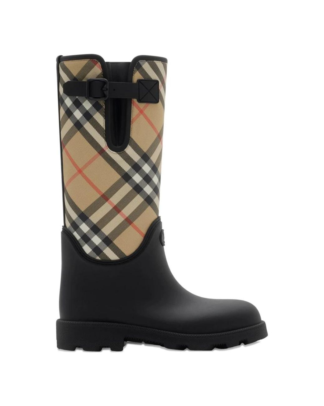 Burberry Black Rain Boots
