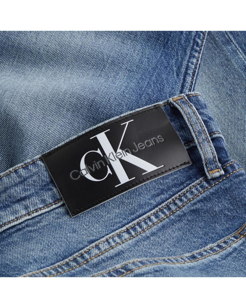 Calvin Klein Blue Slim Fit Jeans for men
