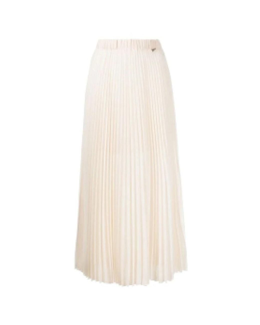 Patrizia Pepe Natural Midi Skirts