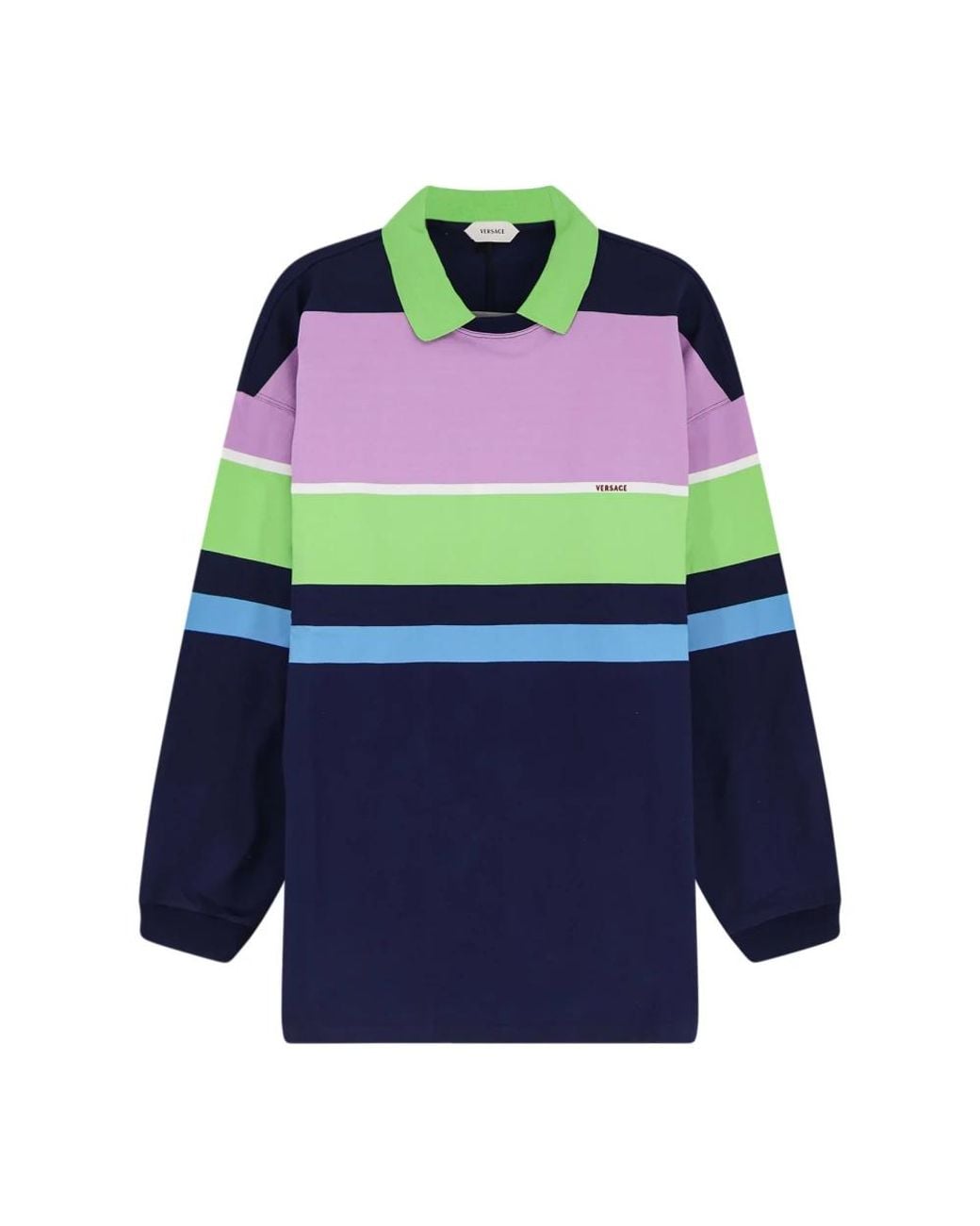 Versace Blue Polo Shirts