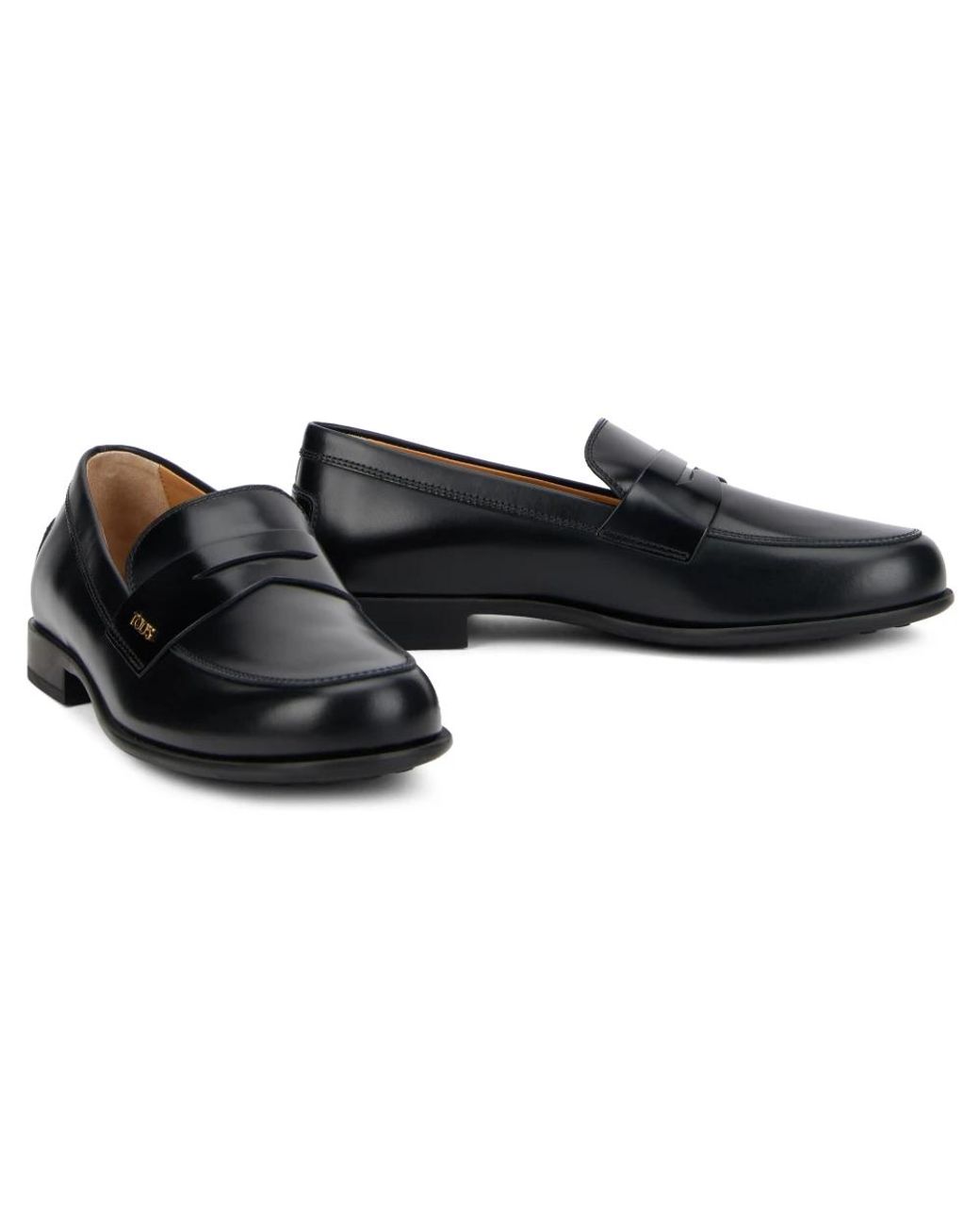 Tod's Black Loafers