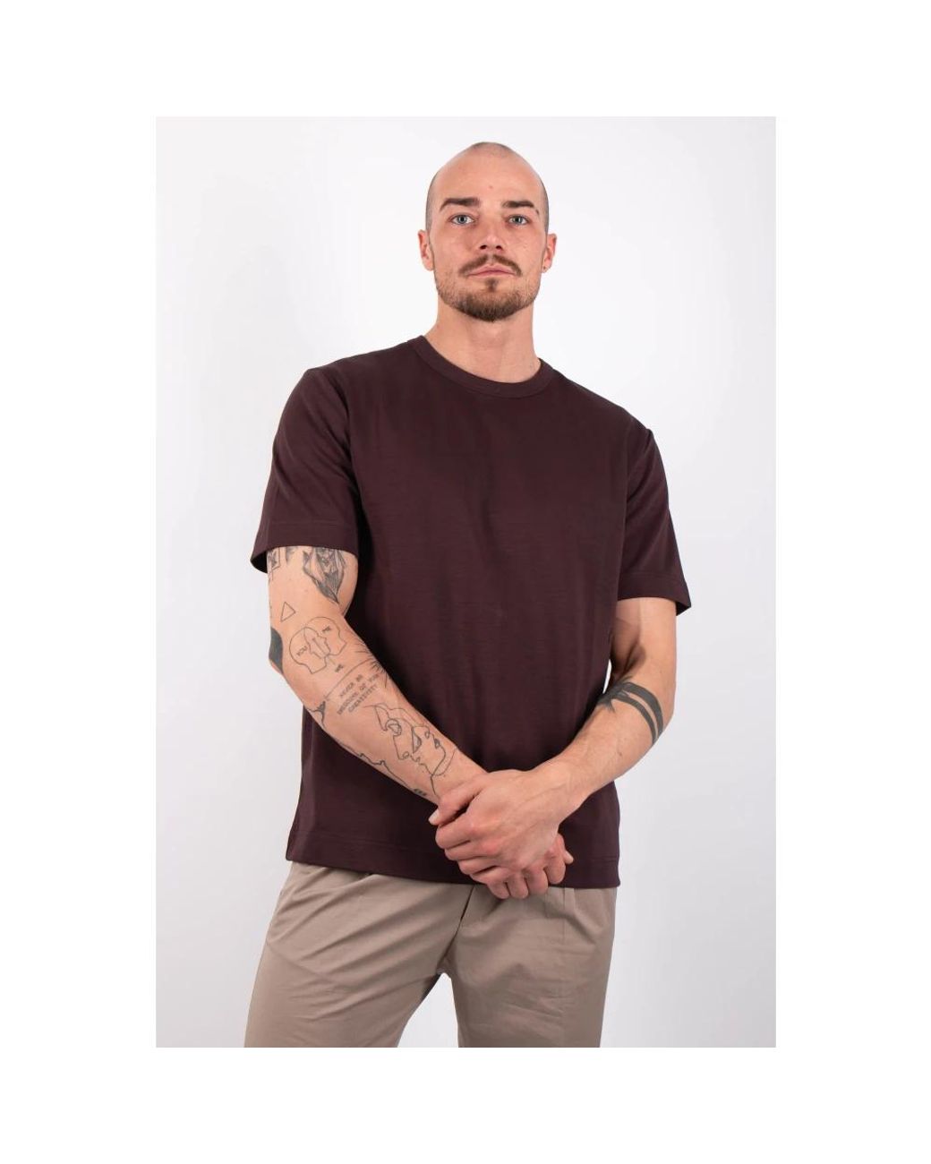 Elvine Purple T-Shirts for men