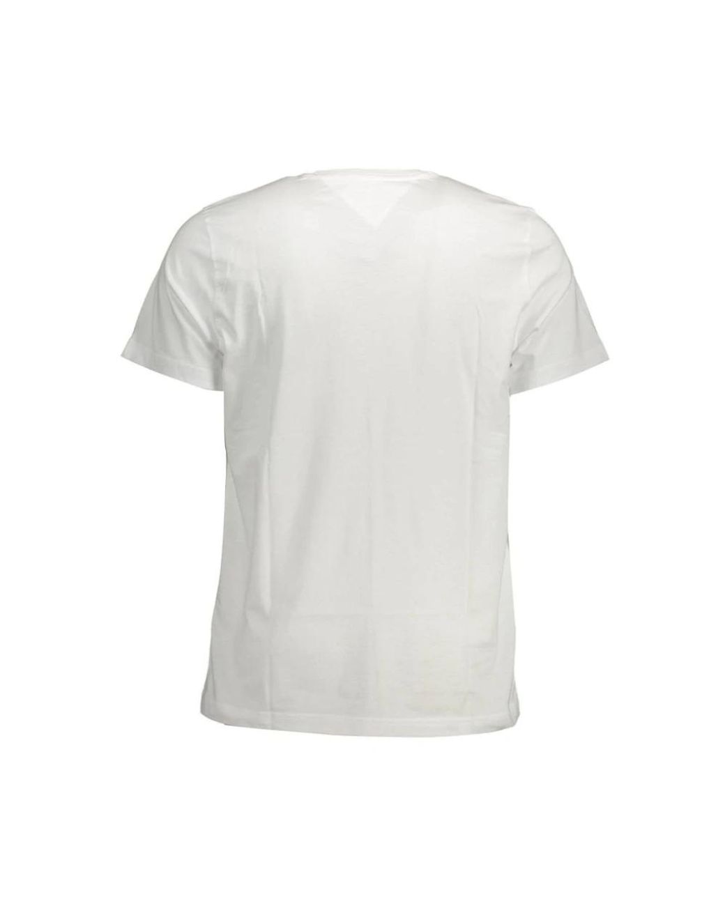 Tommy Hilfiger White Cotton T-Shirt for men