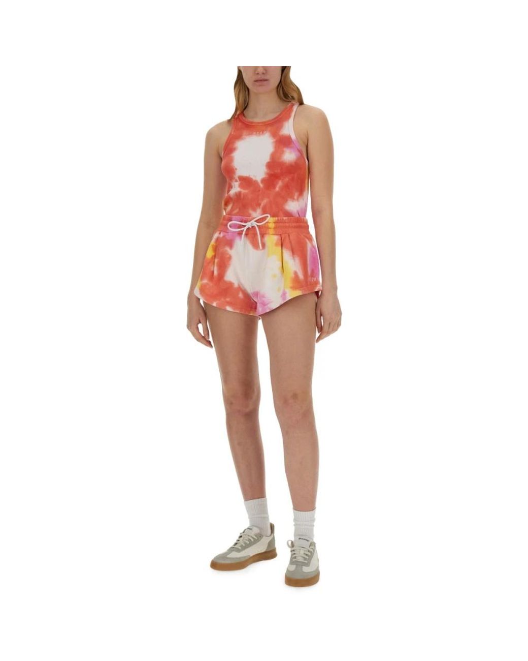 Sleeveless Tops MSGM en coloris Red