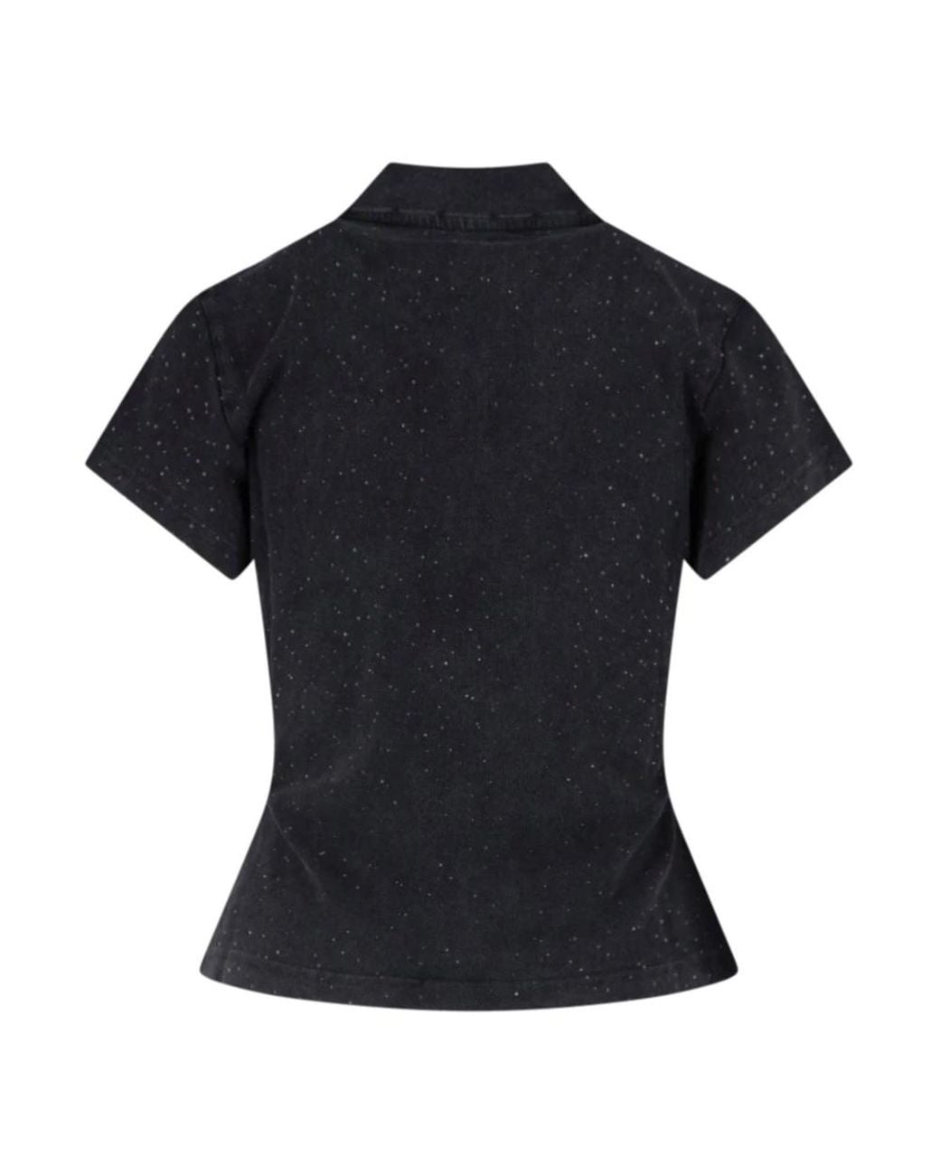 Alexander Wang Black Polo Shirts