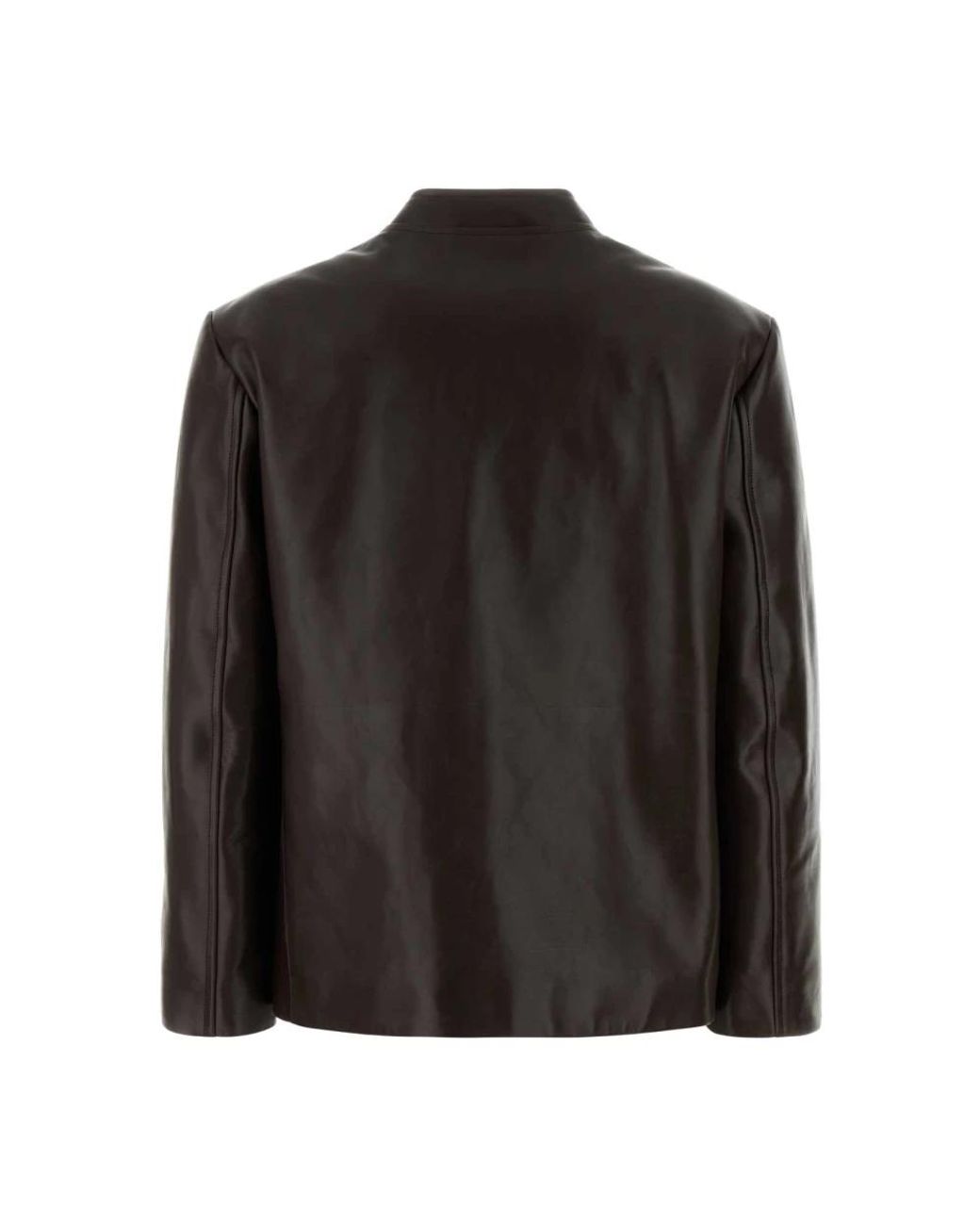 Leather Jackets Jil Sander en coloris Black