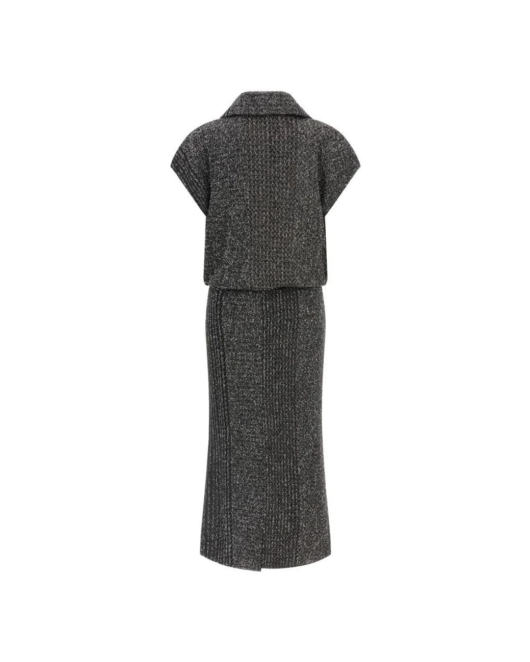 Missoni Gray Knitted Dresses