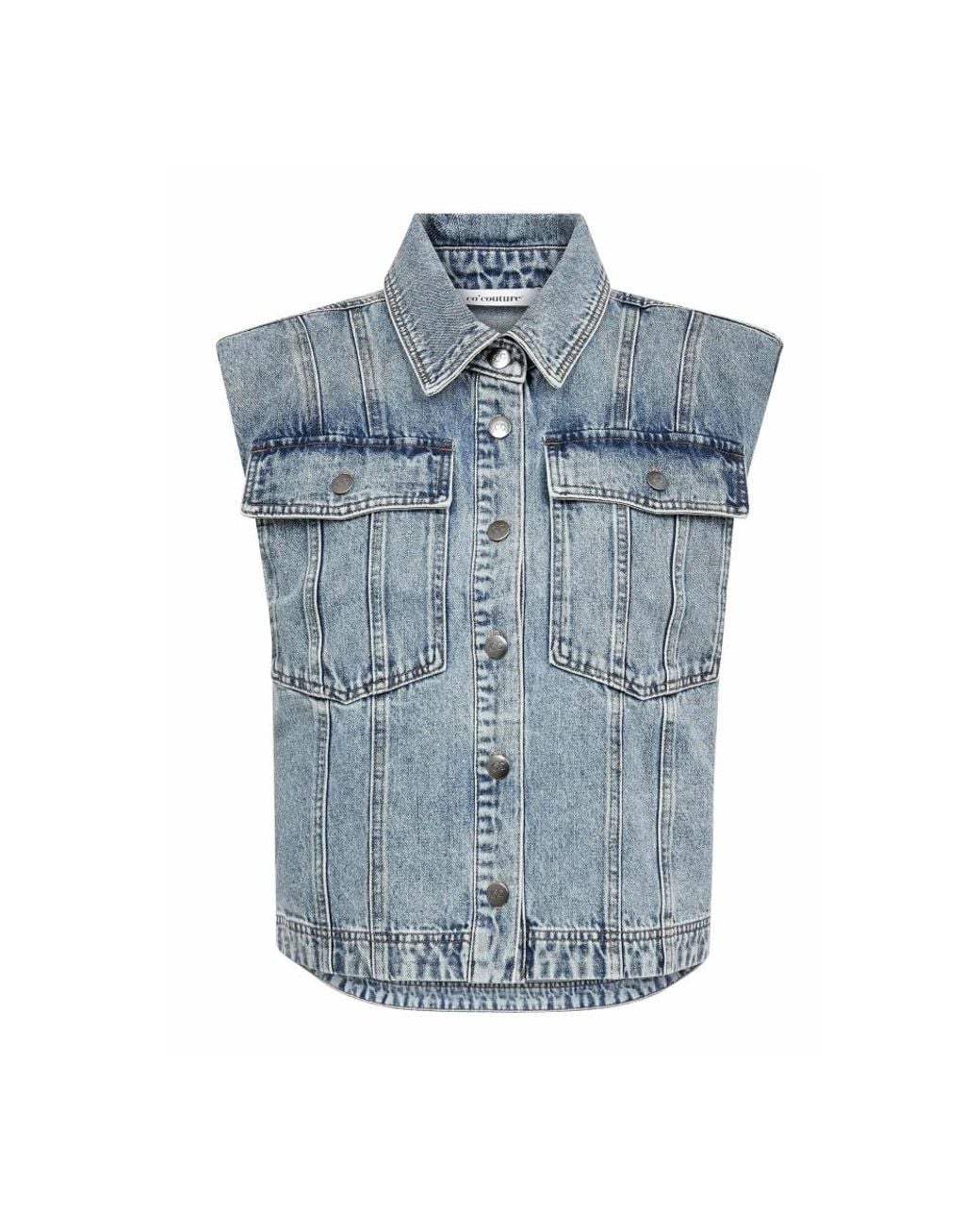 co'couture Blue Waistcoats