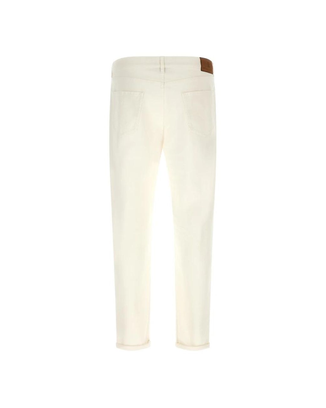 Brunello Cucinelli Natural Slim Fit Jeans for men