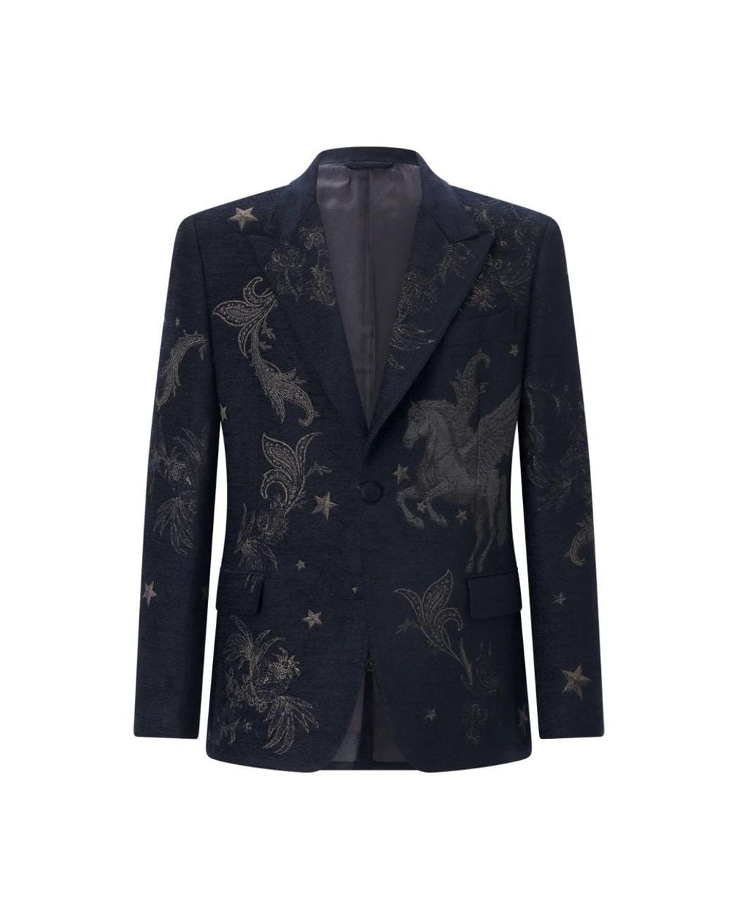 Etro Blue Blazers for men