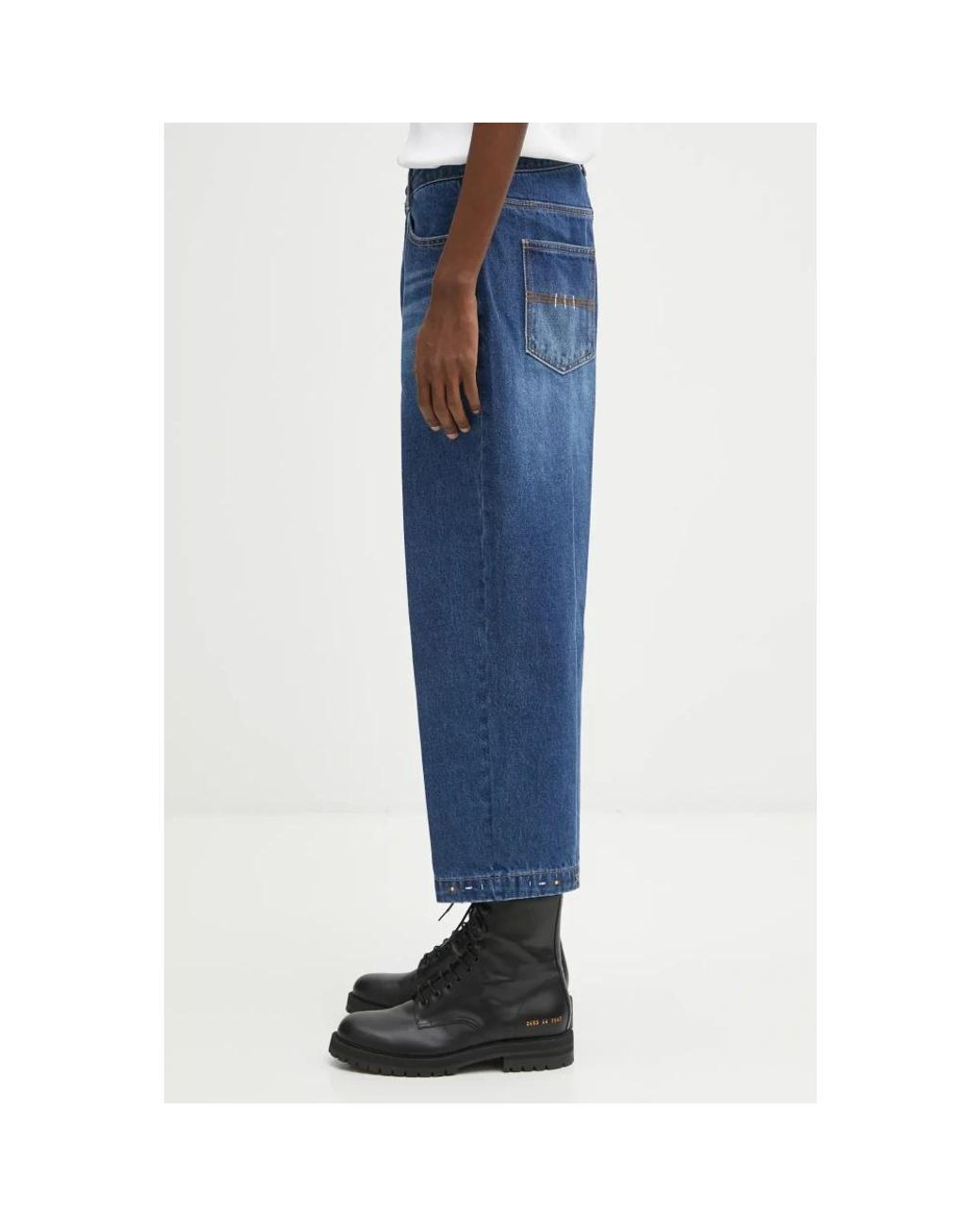 Cropped Jeans Adererror pour homme en coloris Blue