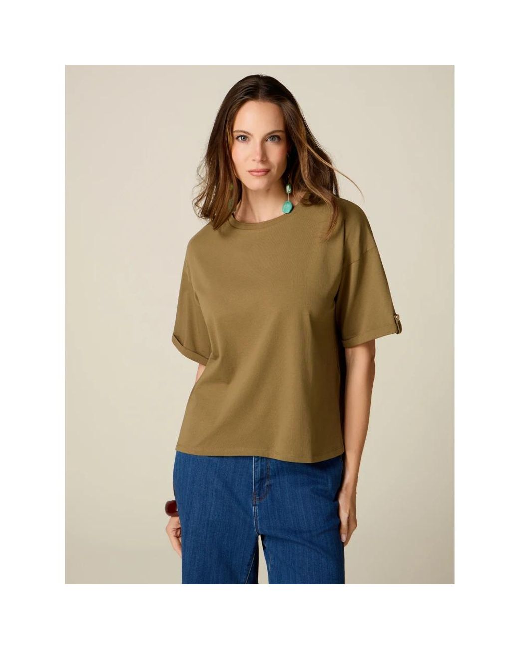 T-Shirts Oltre en coloris Green