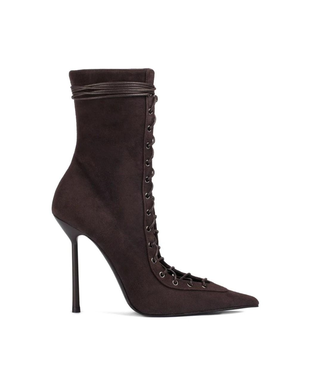 Le Silla Brown Heeled Boots