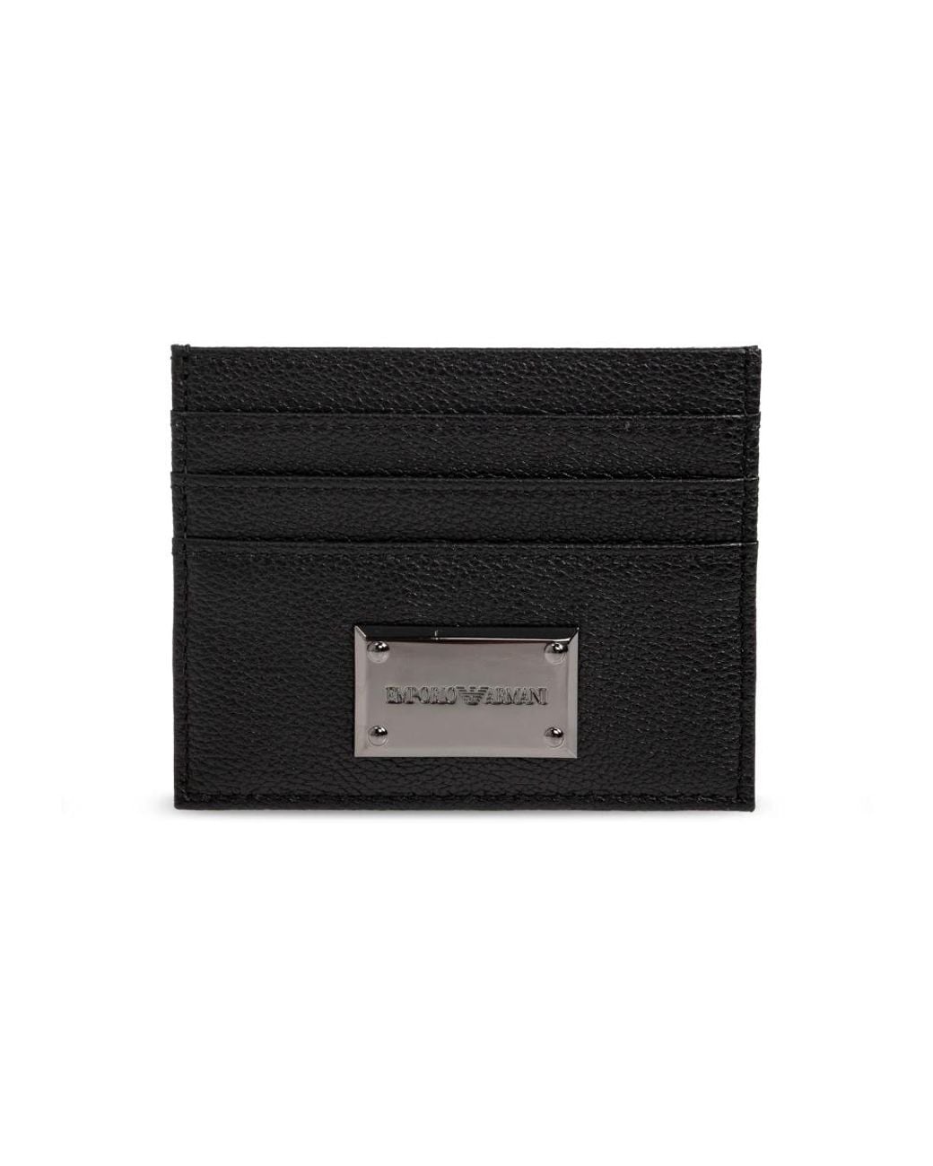 Emporio Armani Black Wallets & Cardholders for men