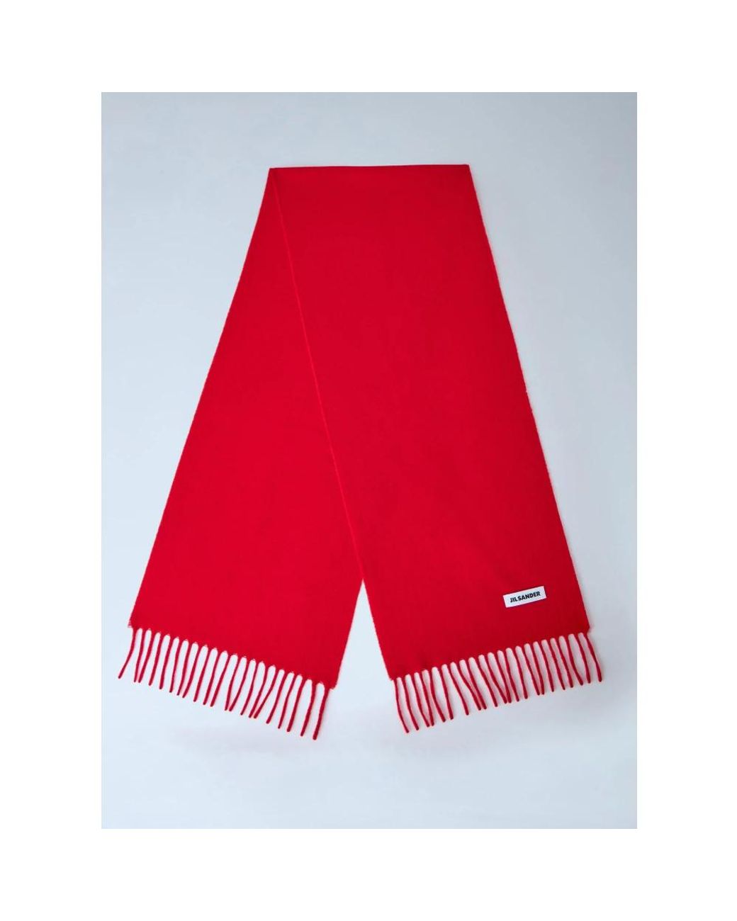 Winter Scarves di Jil Sander in Red