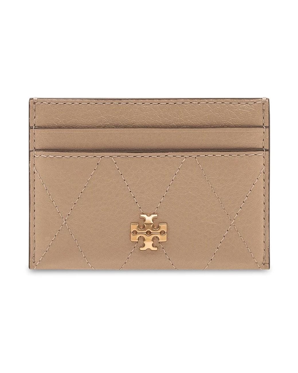 Tory Burch Natural Wallets & Cardholders