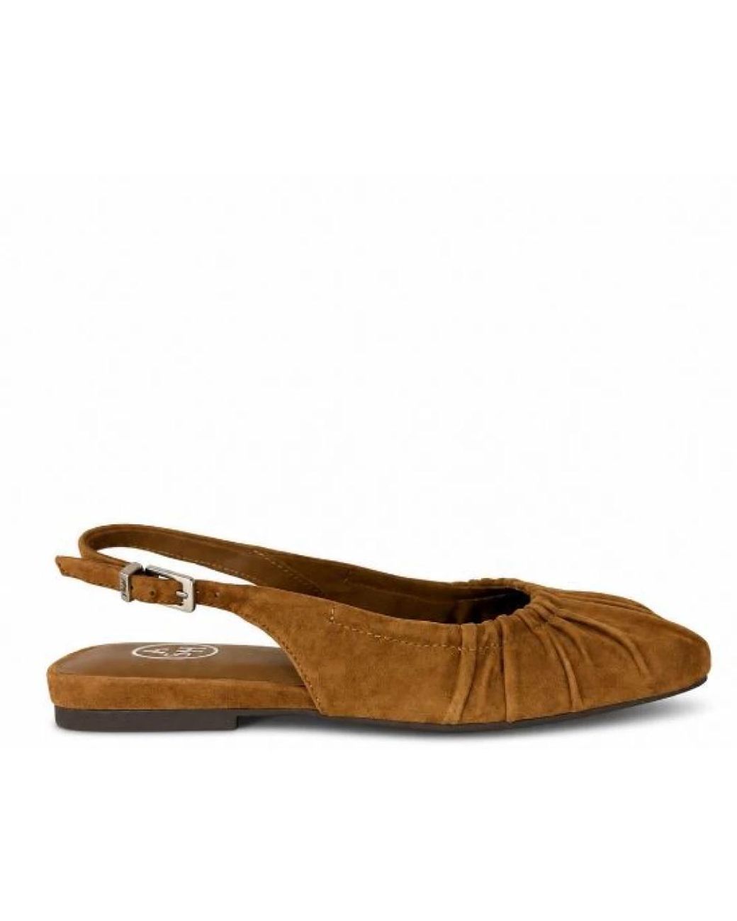 Ash Brown Ballerina Shoes