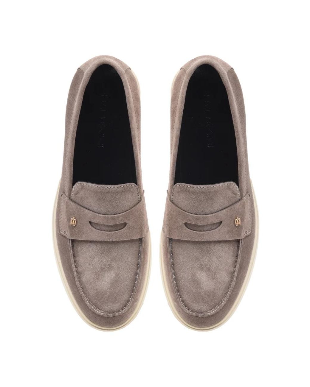 Baldinini Gray Loafers