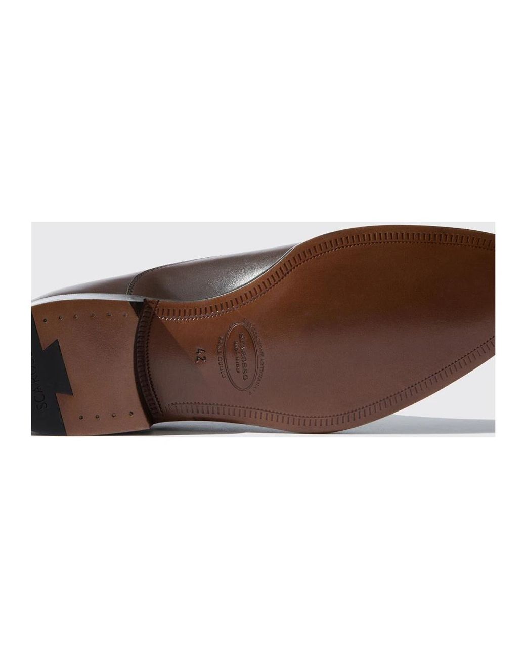Scarosso Brown Laced Shoes for men