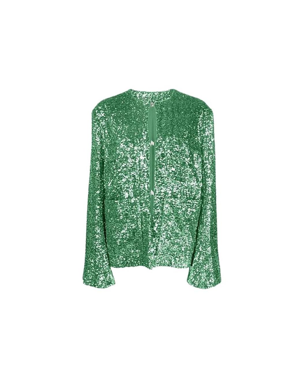 The Attico Green Blouses