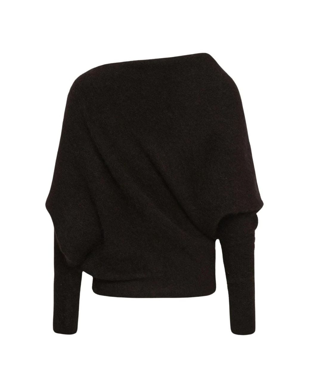 Gestuz Black Round-Neck Knitwear