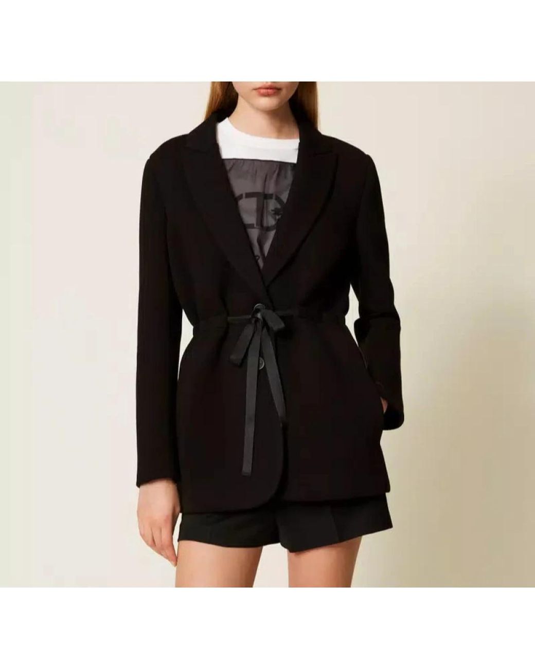 Twinset Black Blazers