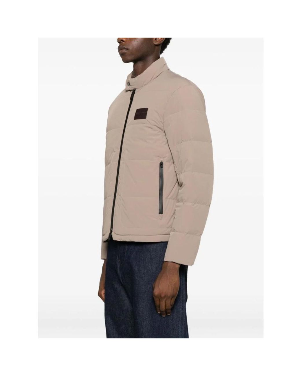Emporio Armani Brown Down Jackets for men