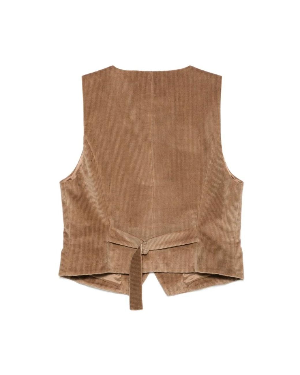 Marella Brown Waistcoats