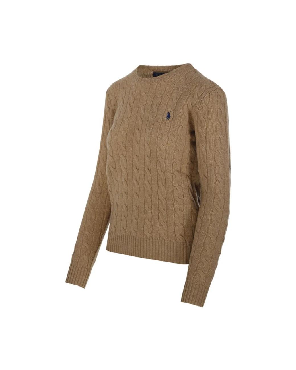 Ralph Lauren Brown Round-Neck Knitwear
