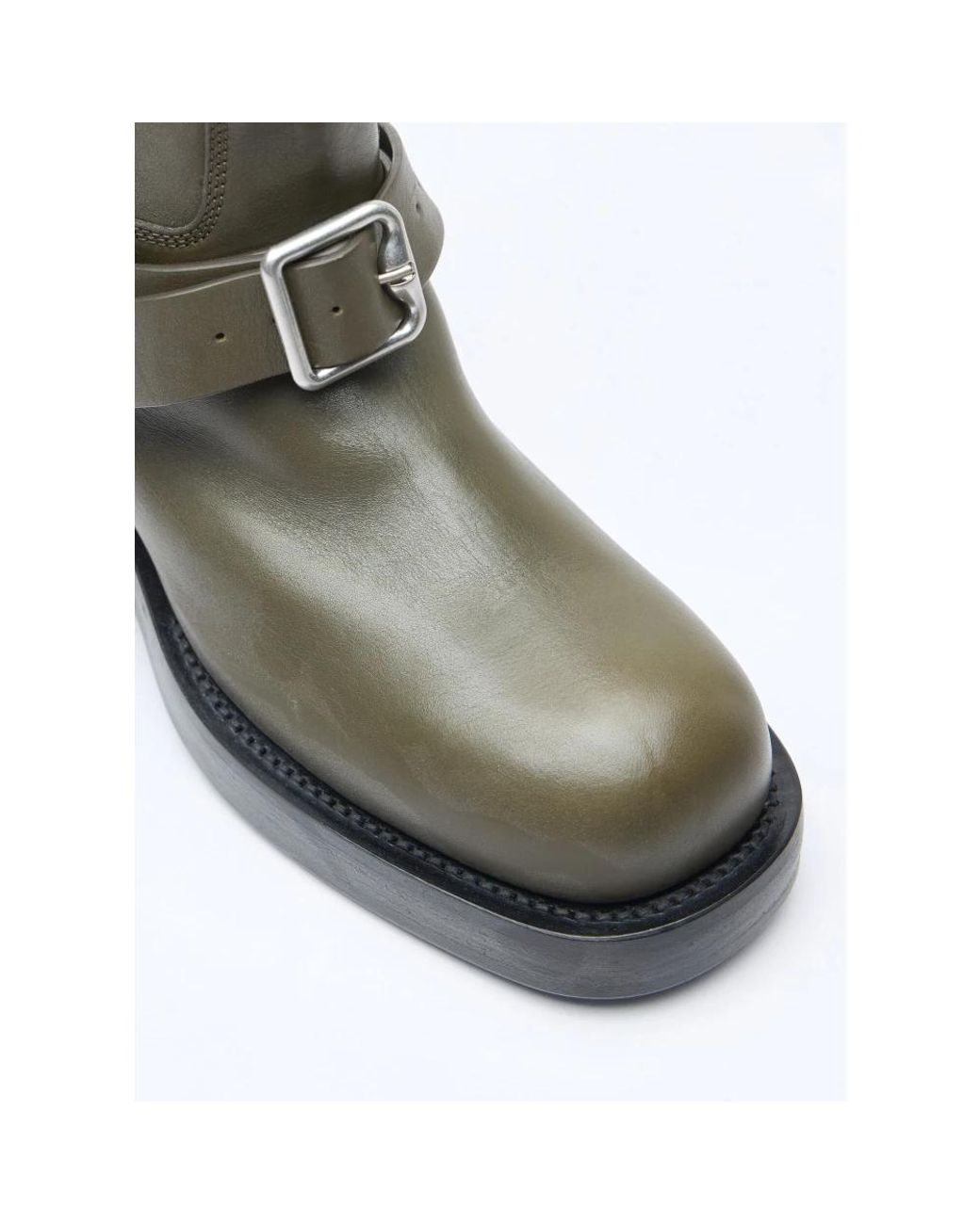 Burberry Green High Boots