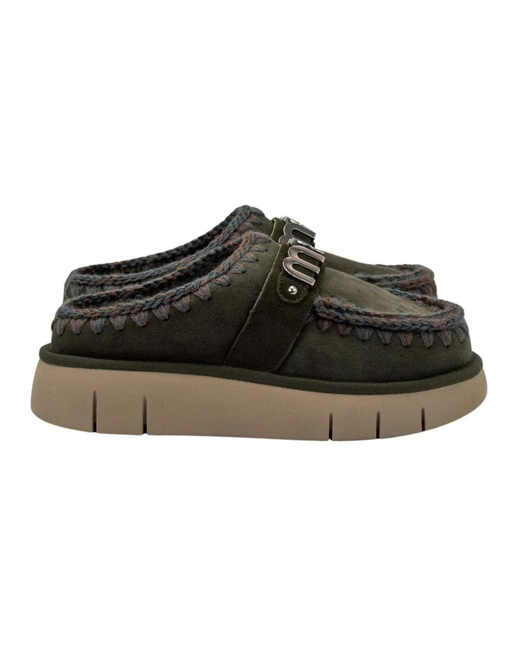 Slippers Mou en coloris Black