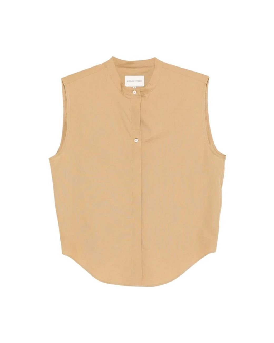 Loulou de Saison Natural Sleeveless Tops