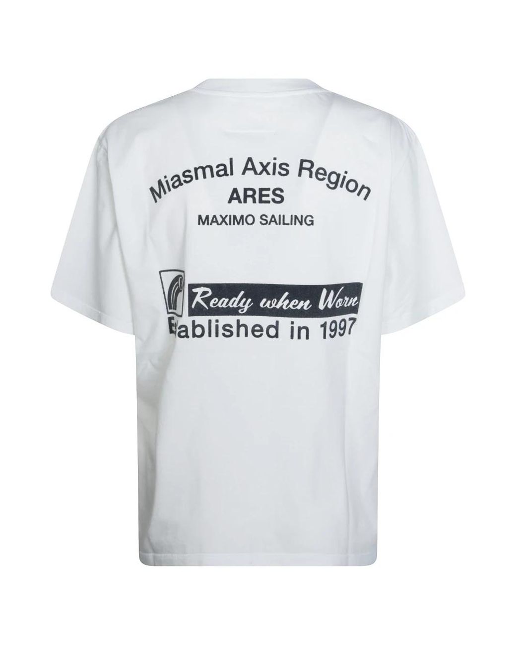MM6 by Maison Margiela White T-Shirts
