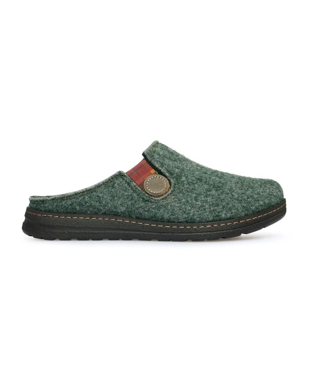 Rohde Schoenen ,Groen ,Suède Groene Klomp Pantoffels in het Green voor heren