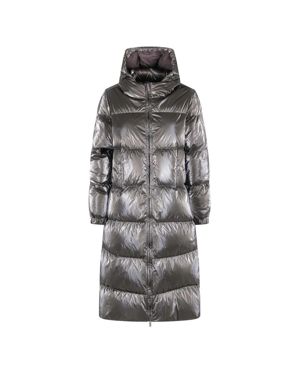 K-Way Jassen ,Groen ,Polyester Ruenne Thermo Pearly Jacket in het Gray