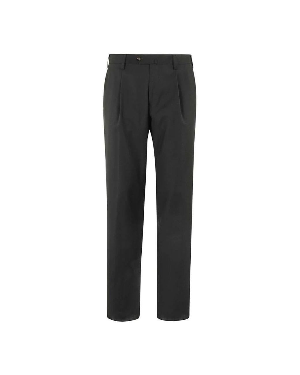 L.b.m. 1911 B.M. 1911, ,Broeken ,Zwart ,Rechte Broek in het Gray voor heren