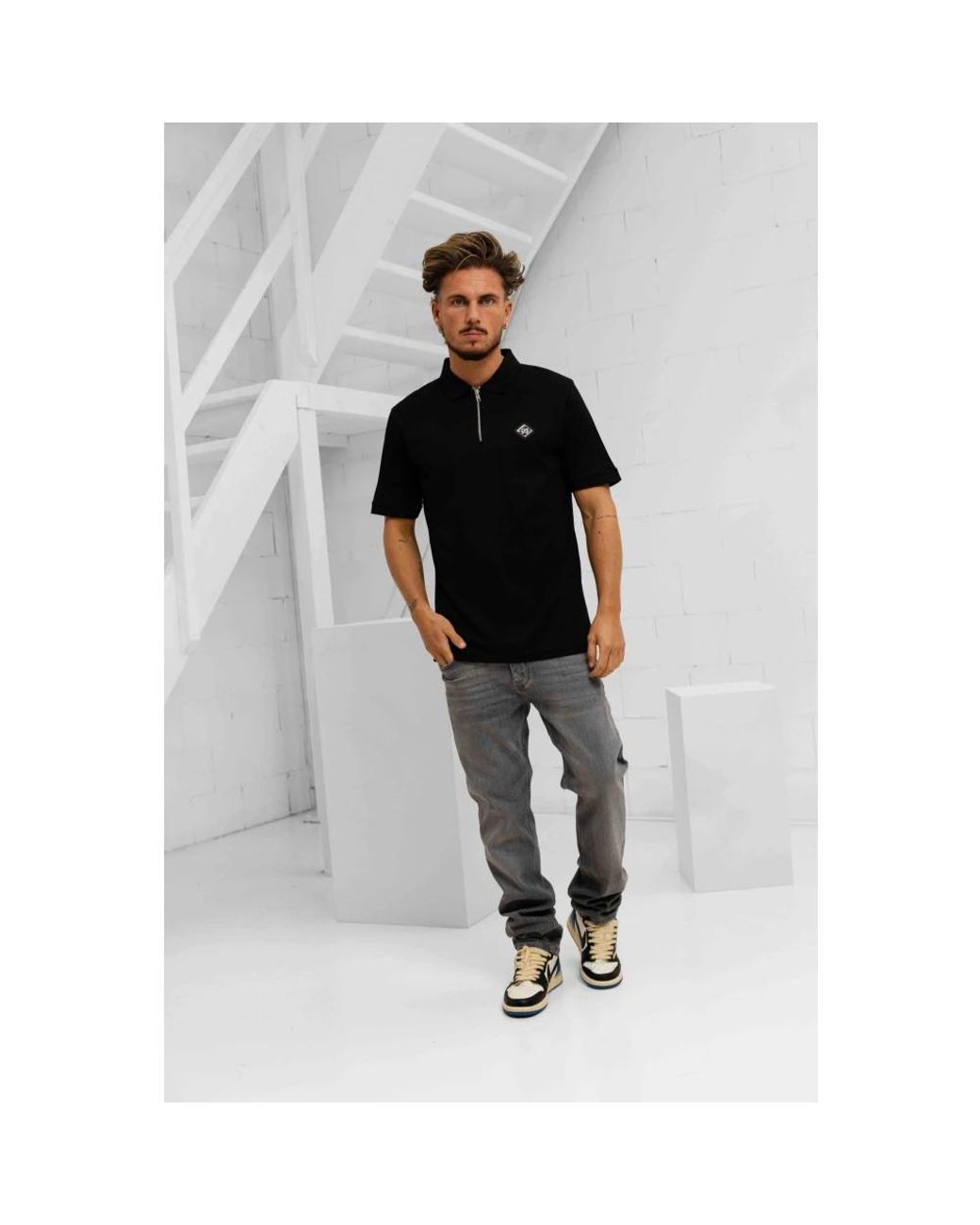 Polo Shirts Xplct Studios pour homme en coloris Black