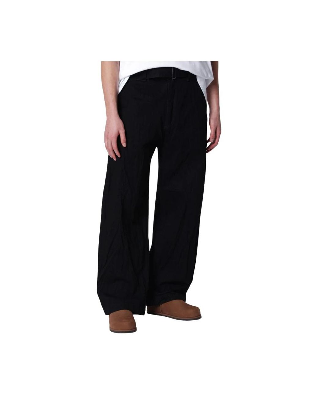 Studio Nicholson Black Wide Jeans for men