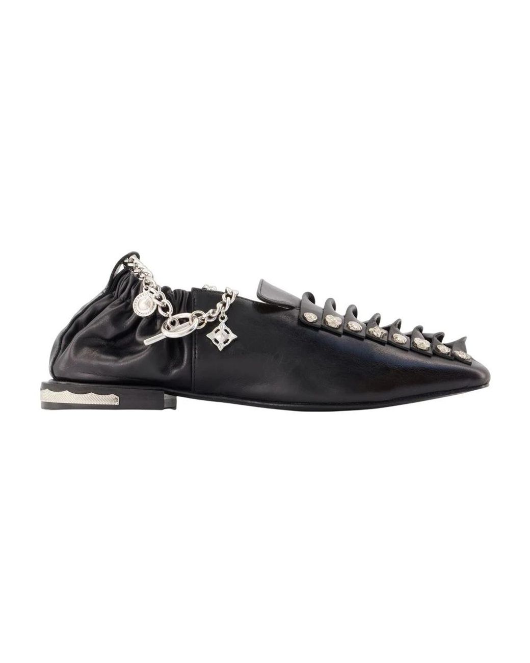 Toga Black Loafers