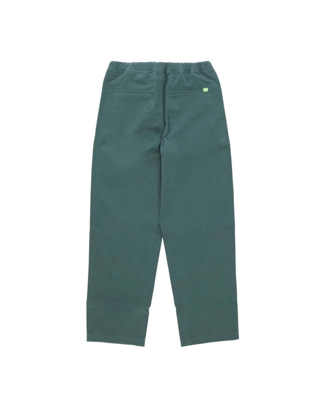 Huf Green Straight Trousers