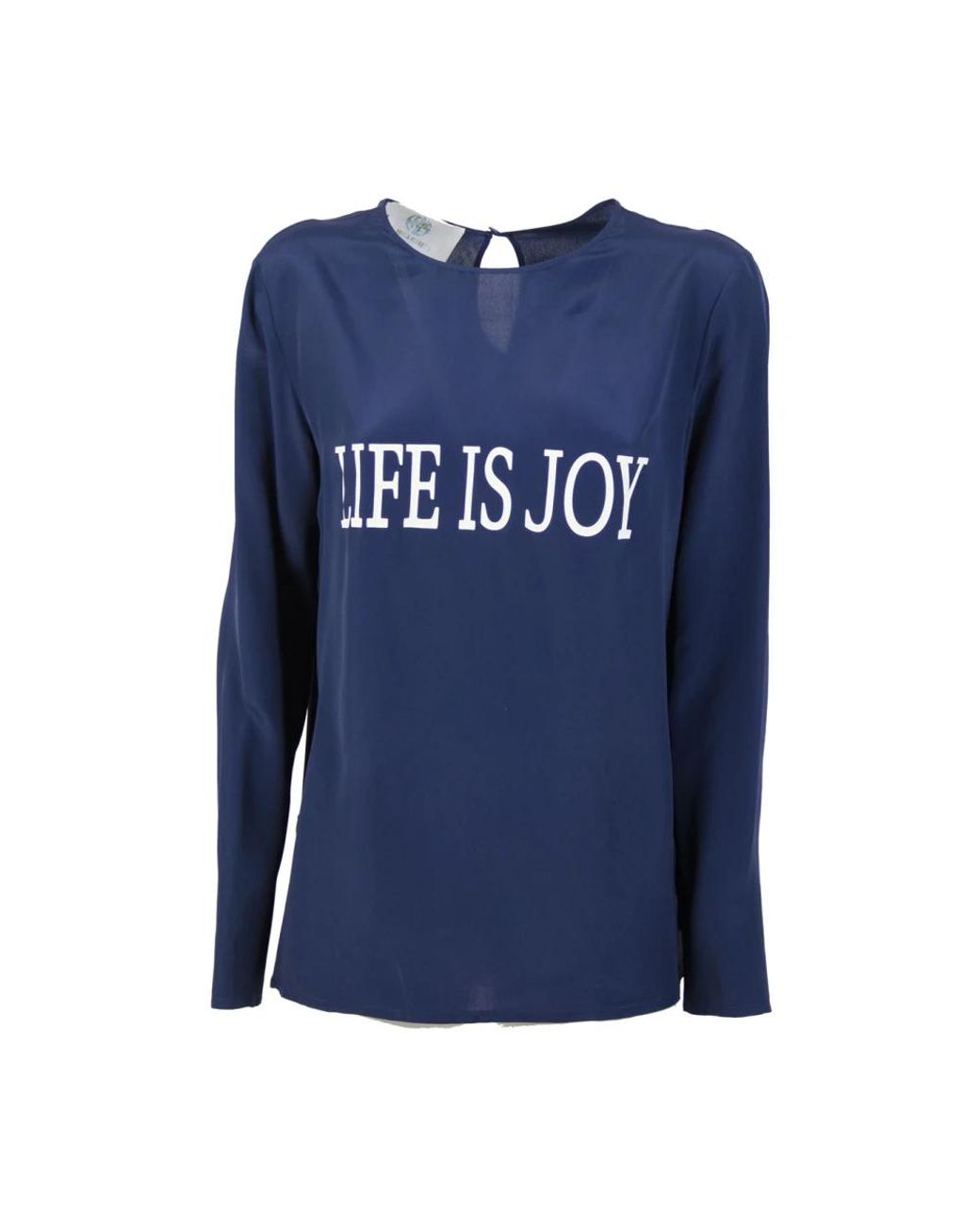 Alberta Ferretti Blue Blouses