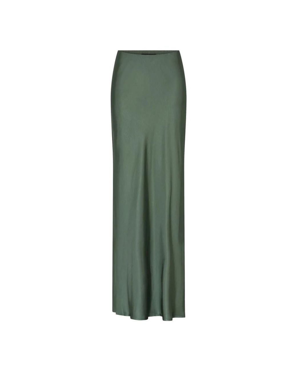 Maxi Skirts Bruuns Bazaar de color Green