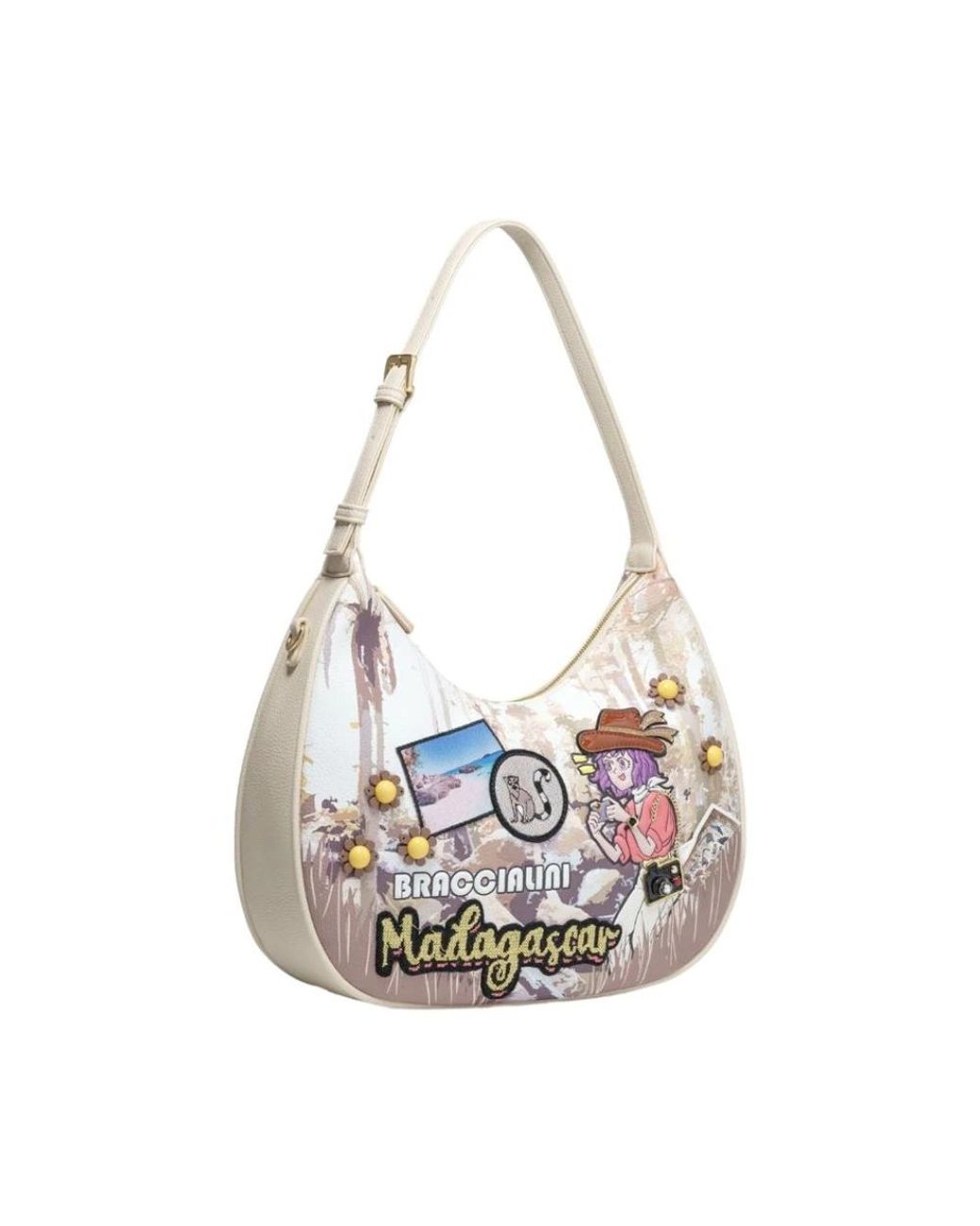 Braccialini White Shoulder Bags