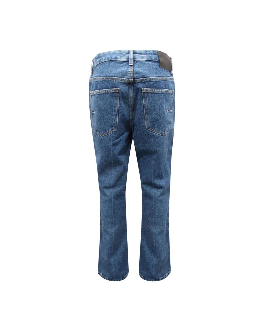 Grifoni Blue Straight Fit Jeans