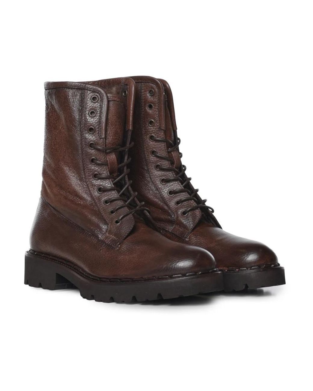 Eleventy Schnürstiefel in Brown für Herren