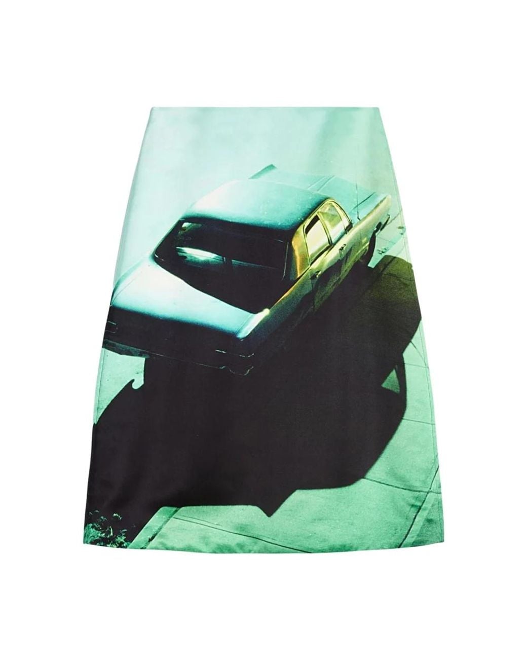 Jil Sander Green Midi Skirts