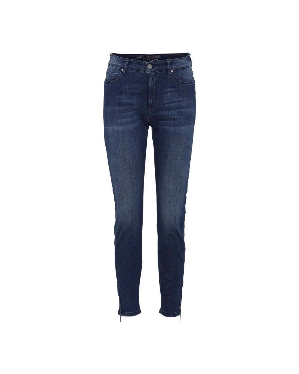 Cro Jeans ,Blauw ,Denim Magic Fit Denim Broek Donkerblauw in het Blue